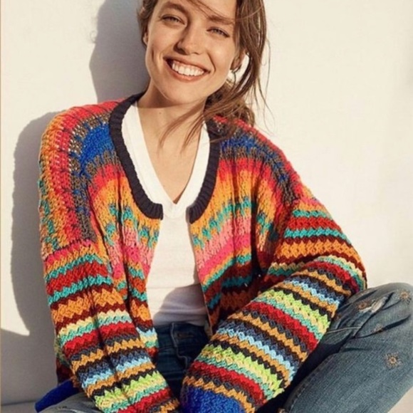 Rare Anthropologie Betty Knit Cardigan 